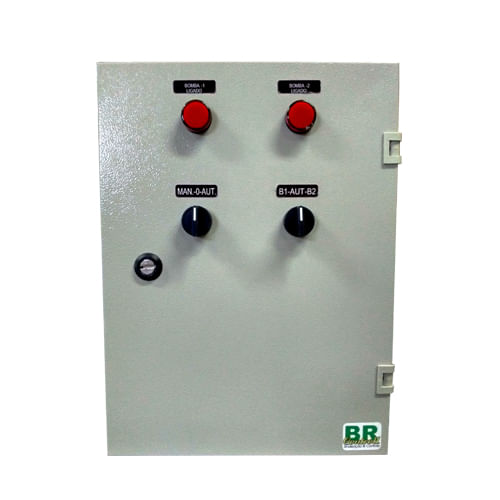 Quadro Comando Bomba 220V 12,5A Est. Triângulo BRControll