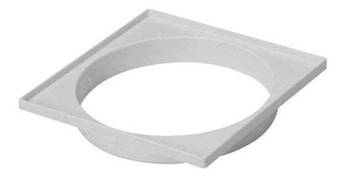 Porta Tampa Quadrada Branca DN250 Amanco