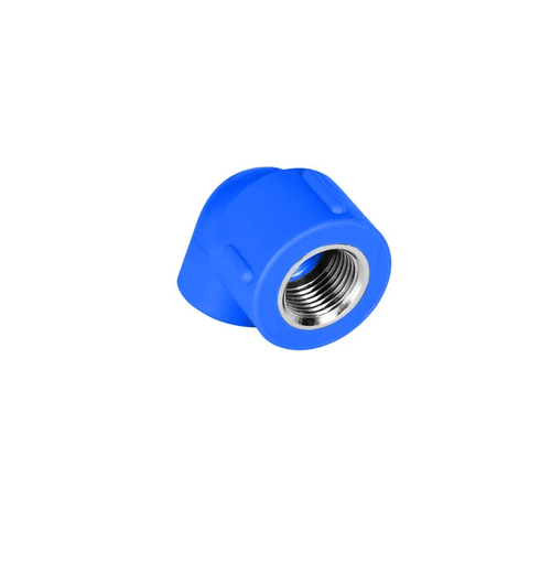 Joelho PPR Azul 90x20x1/2 FêmeaTransição Industrial Amanco