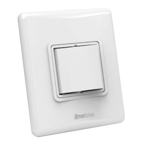 Conjunto Sistema X 1 Tecla Intermediário Enerbras