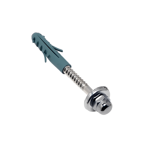 Parafuso Fixa Louça Bucha 10 75MM Inox Famosa
