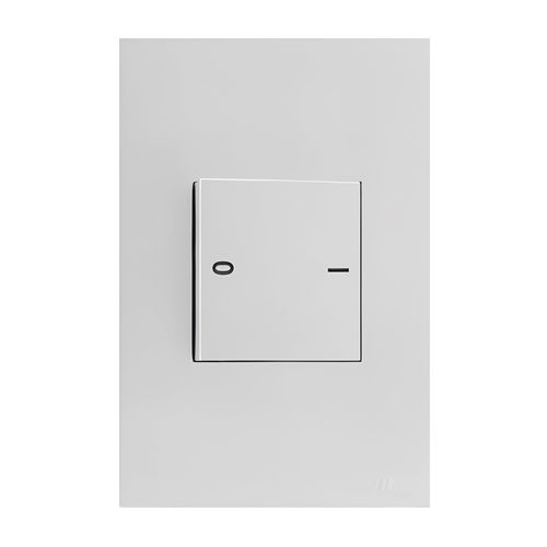 Conjunto Recta Branco 2X4 1 TC Bipolar Simples Gloss B-Lux