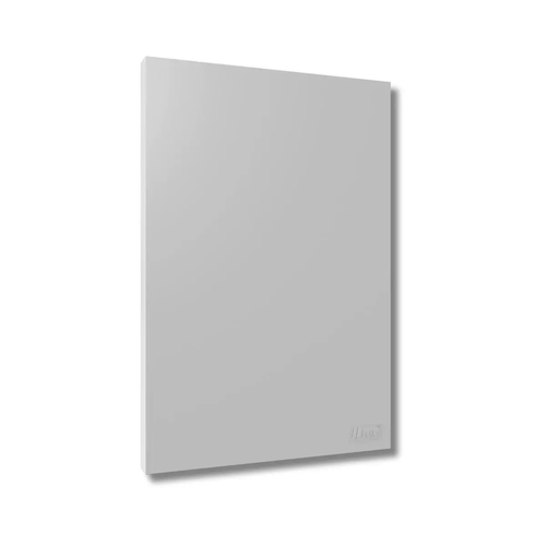Conjunto Recta Prata 2X4 Placa Cega Satin B-Lux