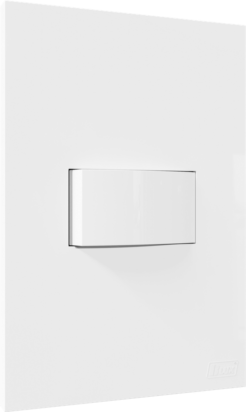 Conjunto Recta Branco 2X4 1 TC Simples Horizontal Satin B-Lux