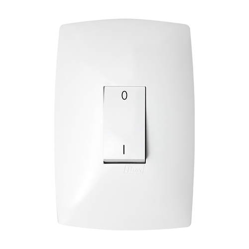 Conjunto Home Branco 2X4 1 TC Bipolar Simples B-Lux