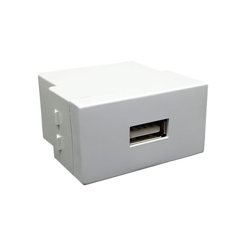 Modulo Home Branco 1 USB 2A B-Lux