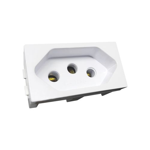 Modulo Home Branco 1 Tomada 20A 2P+T B-Lux