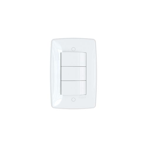 Conjunto Finesse+ Branco 2X4 3 TC Paralelo B-Lux