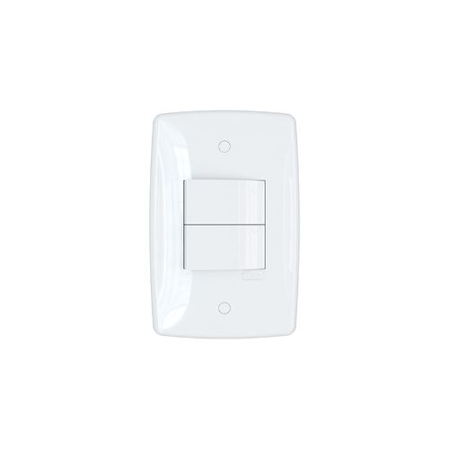 Conjunto Finesse+ Branco 2X4 2 TC Paralelo B-Lux
