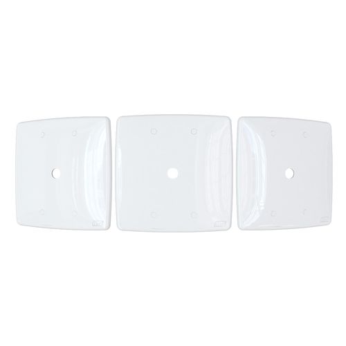 Placa Finesse+ Branco 4X4 Com Furo B-Lux